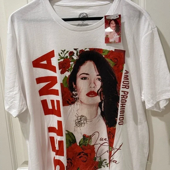 Selena Quintanilla Amor Prohibido T-Shirt XL New With Tags - Picture 2 of 8